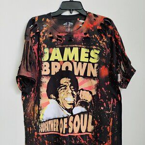 James Brown Band tee - distressed